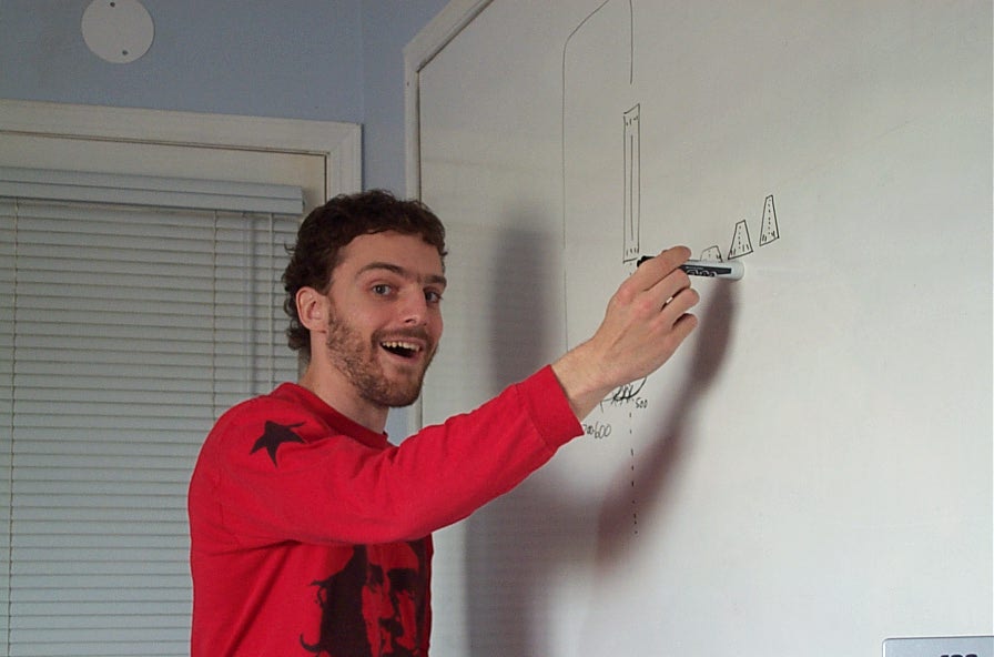 Ben Orlowski Practicing the Art of PGI. Ben is now an airline pilot. Langley Flying School.